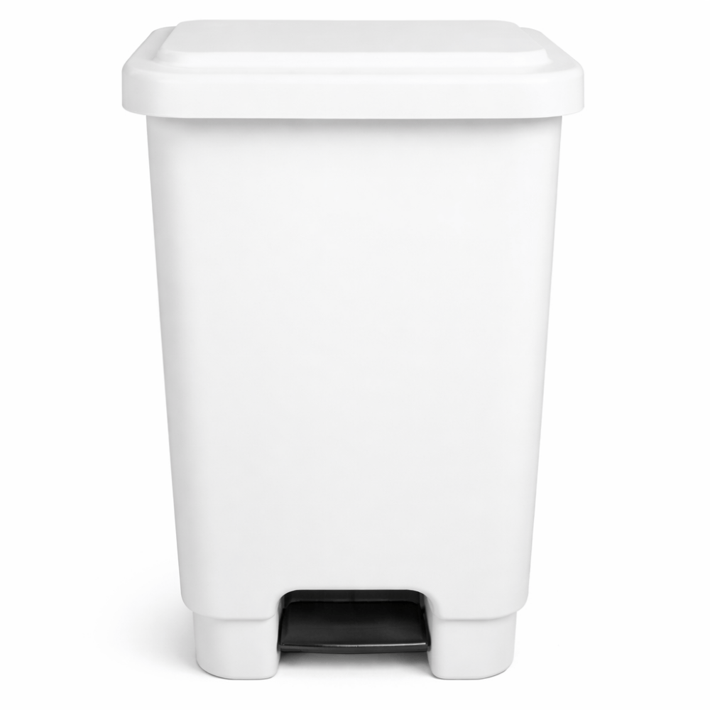 Lixeira Com Pedal 25 Litros Branca Rotolider