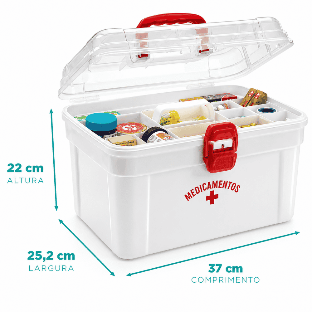 Frasqueira Medicamento Mega Luxo Nitron