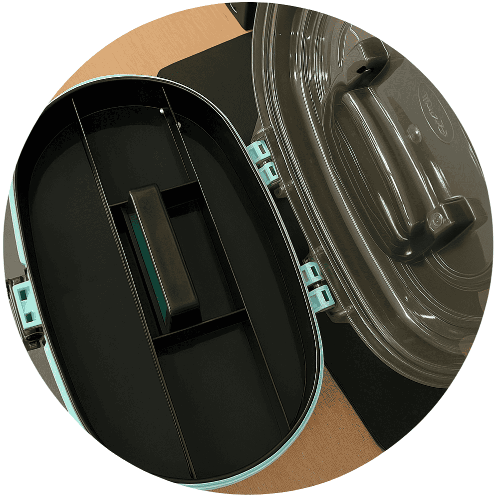 Frasqueira Oval 4,4L Verde