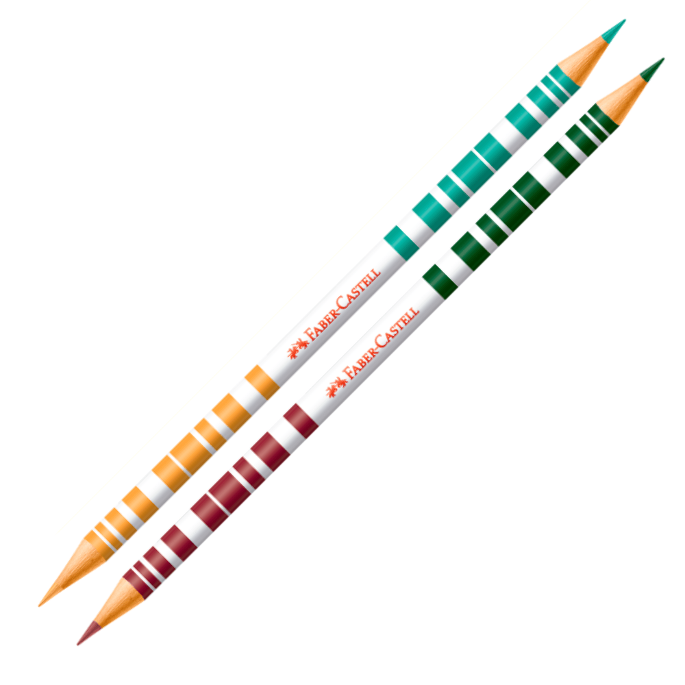 Lápis De Cor 10+2 Bicolor Fsc Faber-Castell