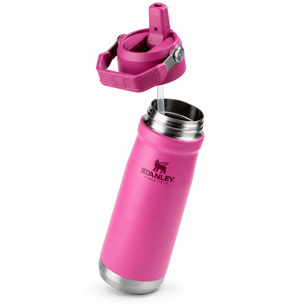 Garrafa Térmica Stanley Flip Straw Azalea 651ml