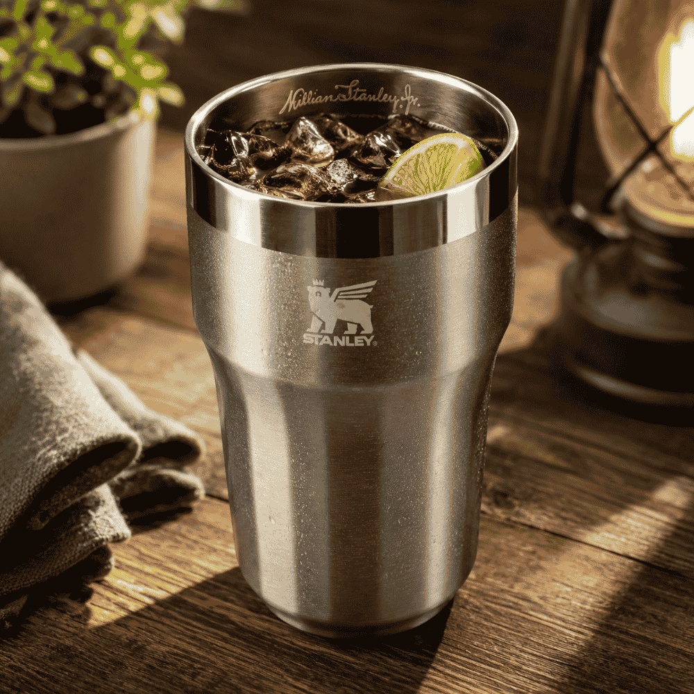 Copo Stanley Happy Hour Tumbler Stainless Steel 384ml