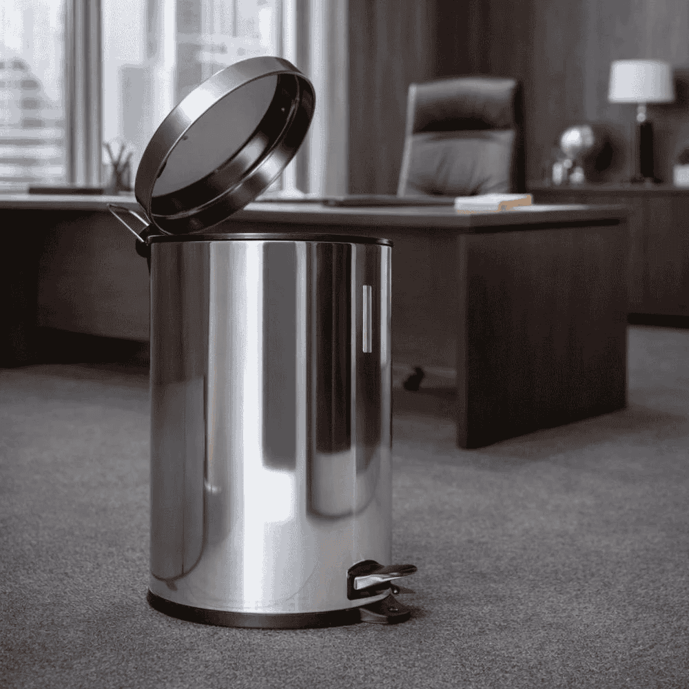 Lixeira Inox 3L com Pedal Chazak