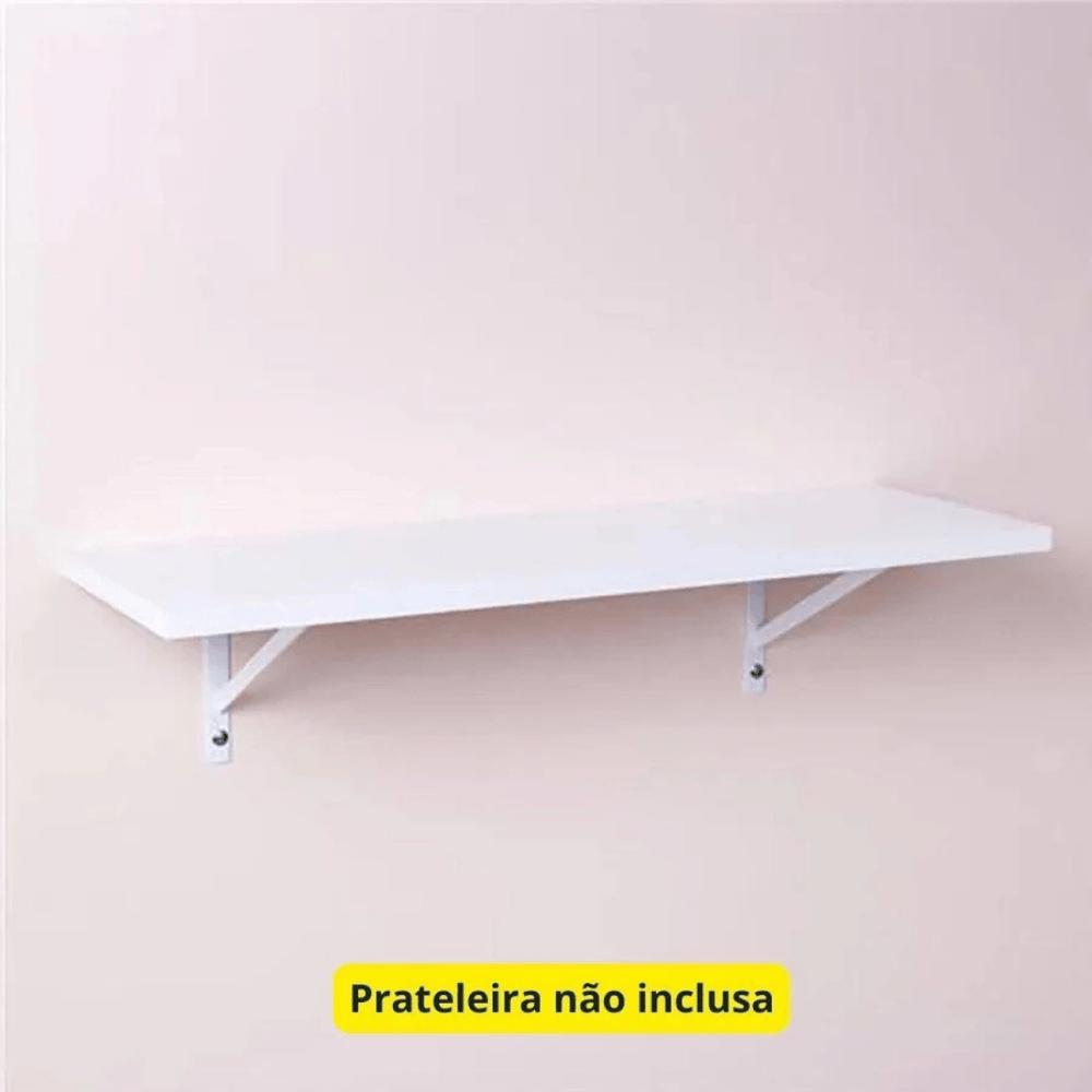 Cantoneira Metálica Mão Francesa 40Cm Bestfer