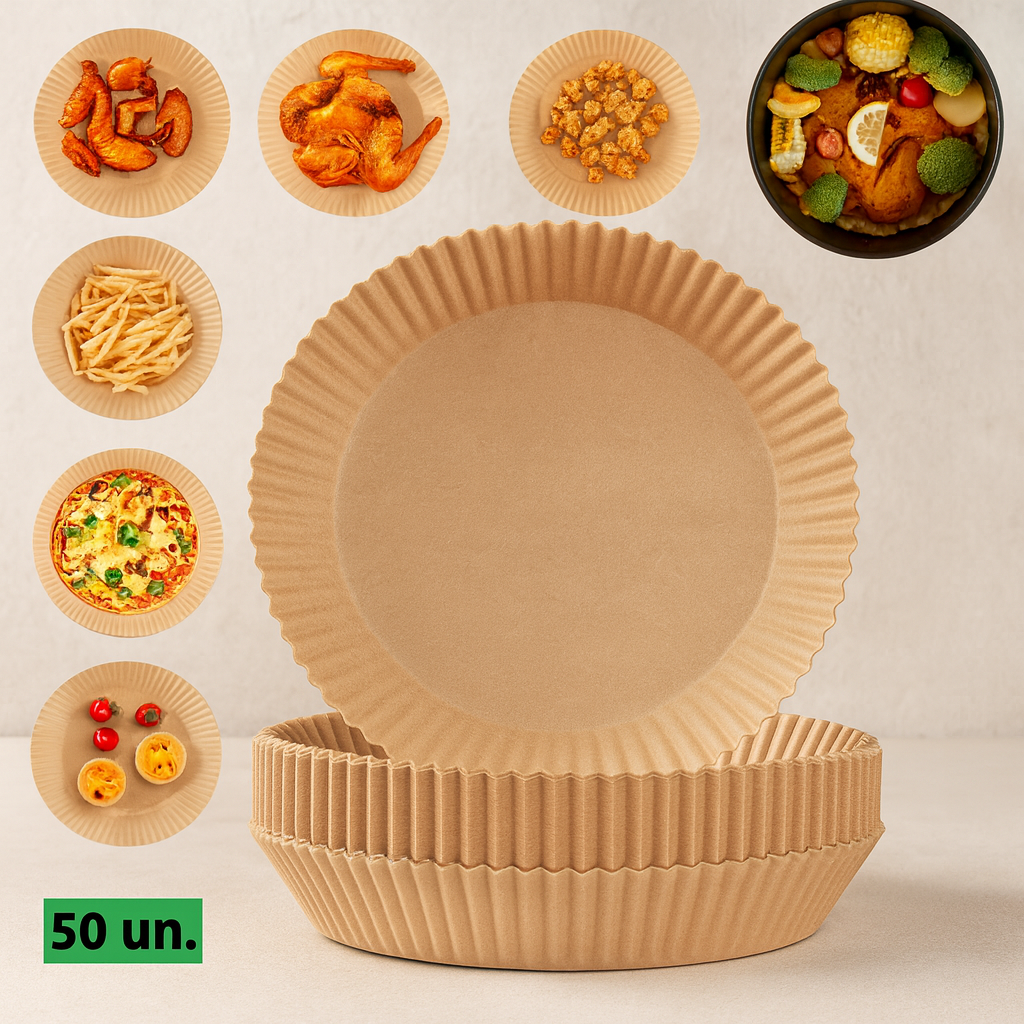 Forma Protetora Em Papel Para Fritadeira 16,5Cm Chazak