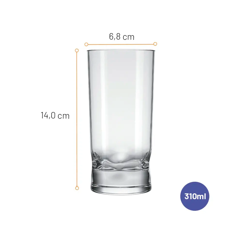 Copo Amassadinho Ld 310Ml Nadir