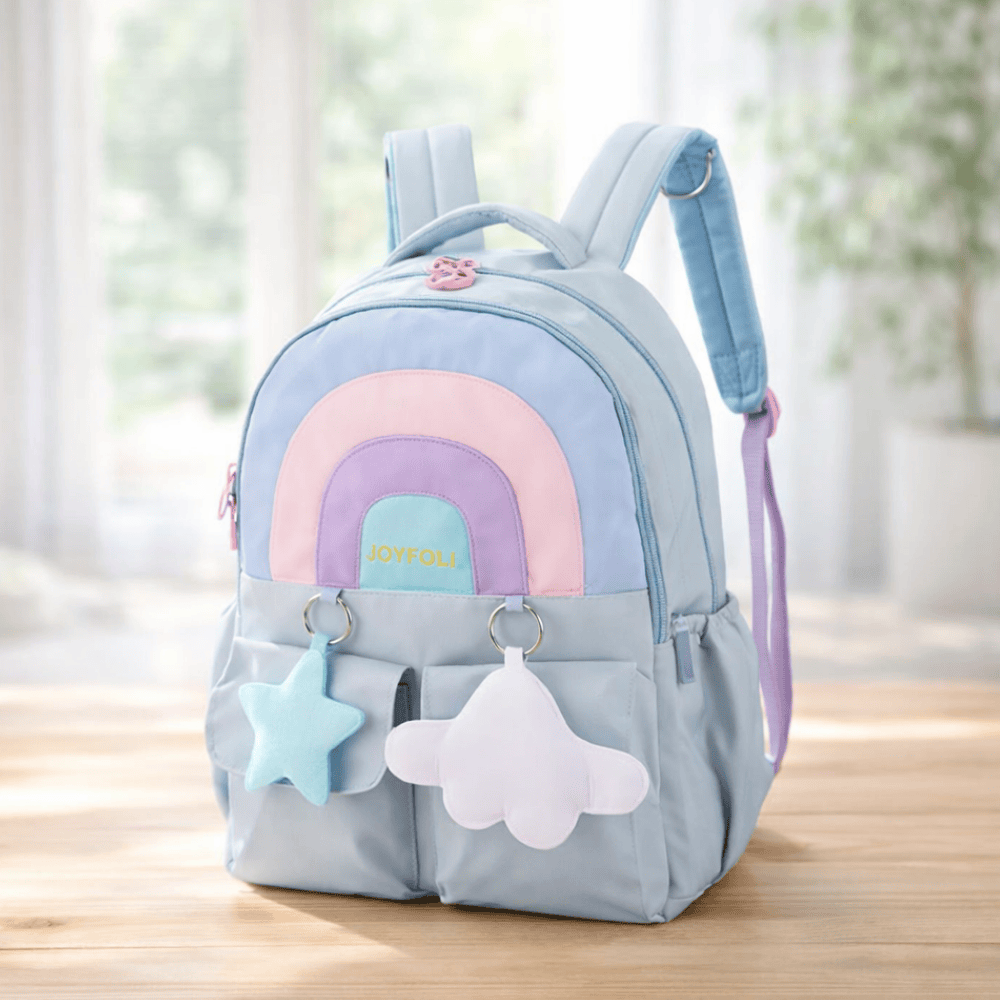 Mochila Arco Íris Azul