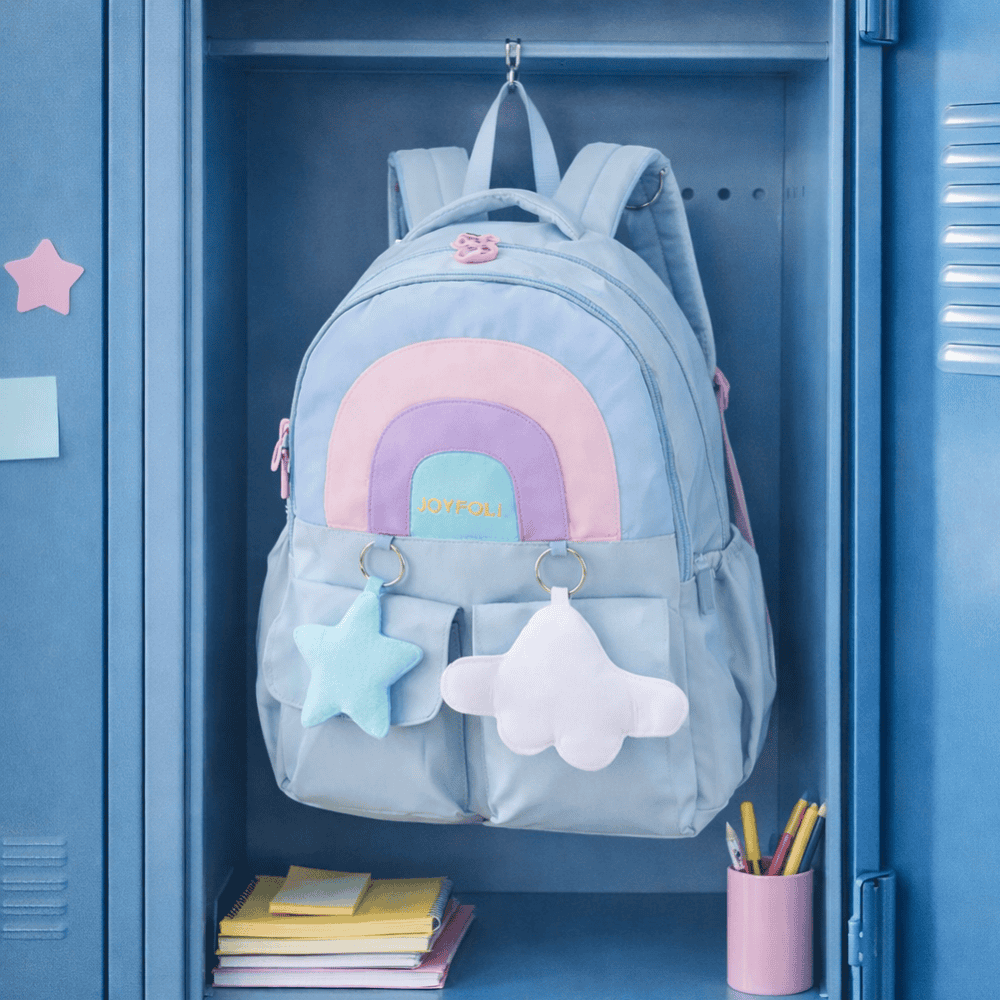Mochila Arco Íris Azul