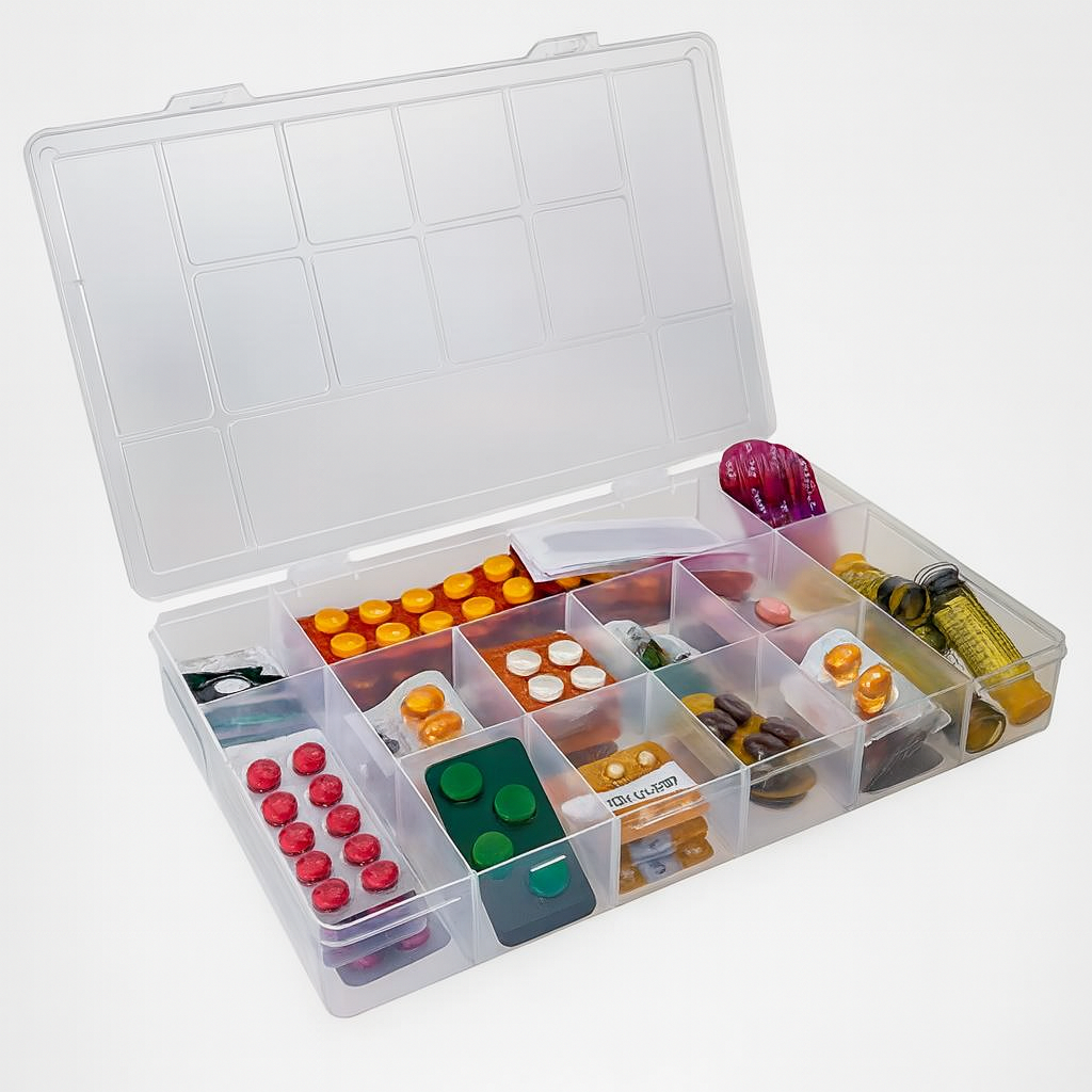 Box Organizador M Com 13 Divisórias Mb
