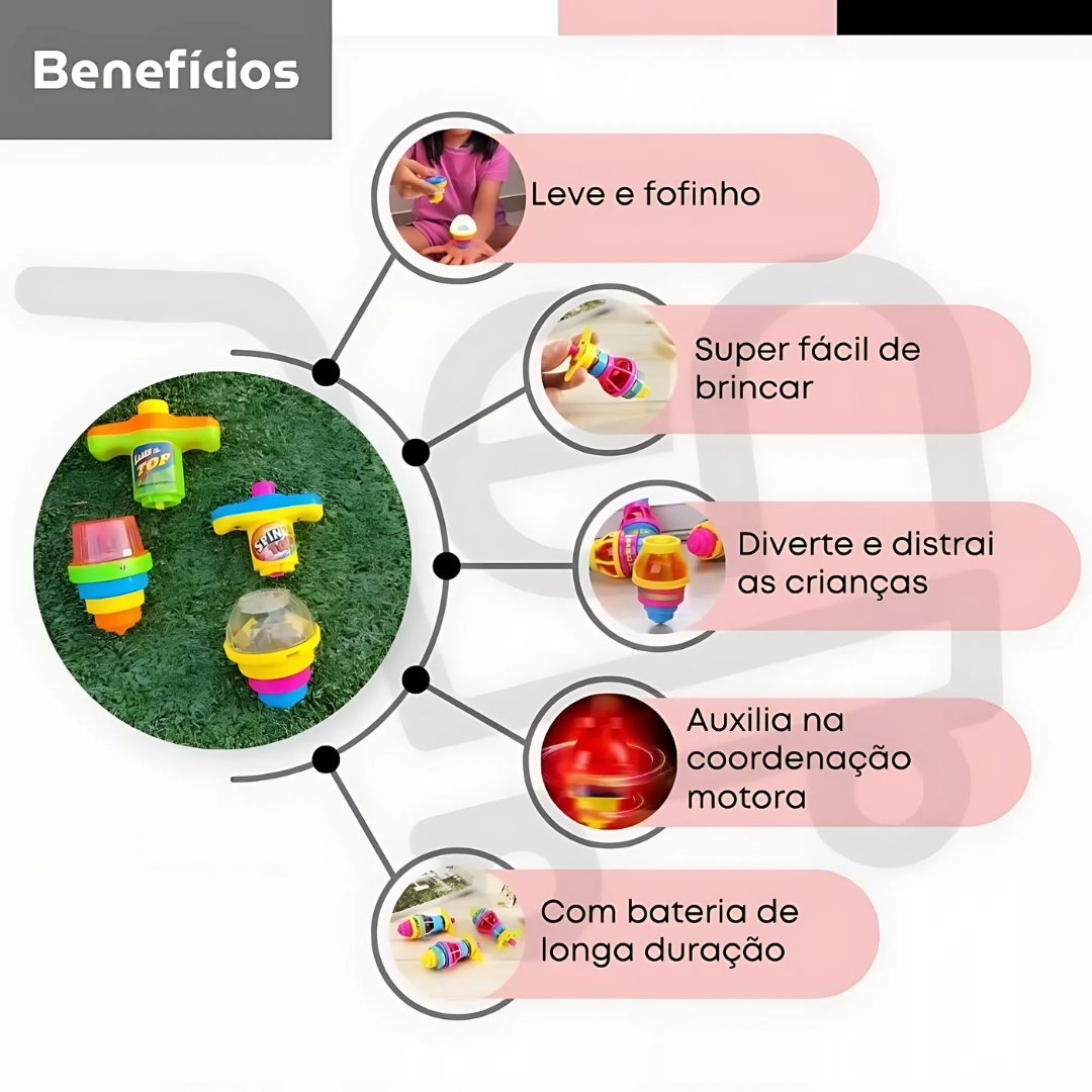Super Giro Pião Arktoys