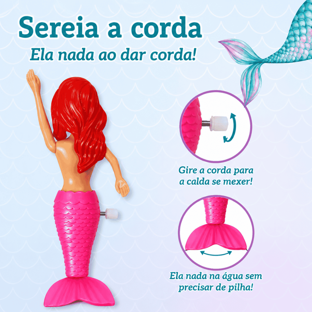 Boneca Sereia Arktoys