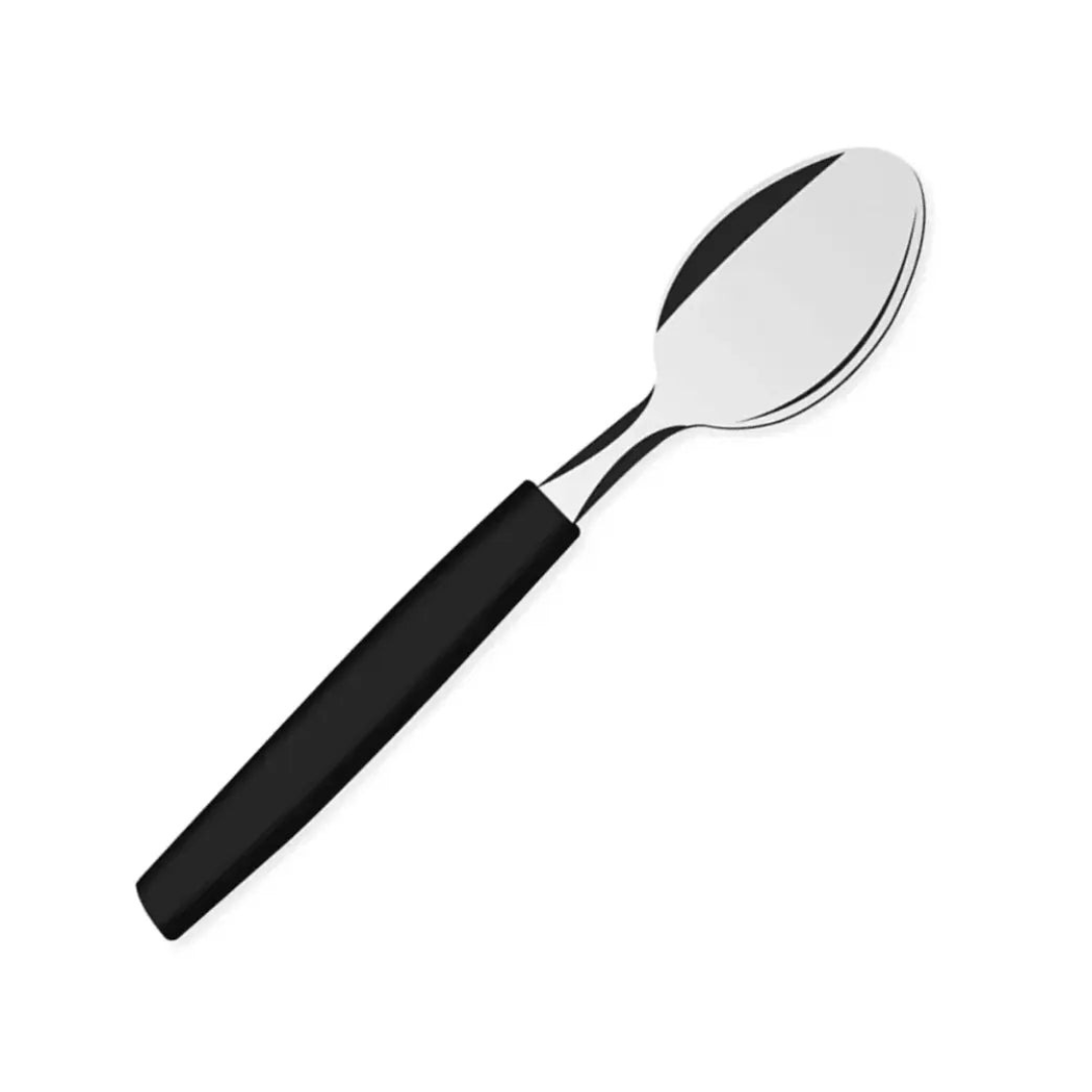 Colher De Cha Color Preto Original Steel