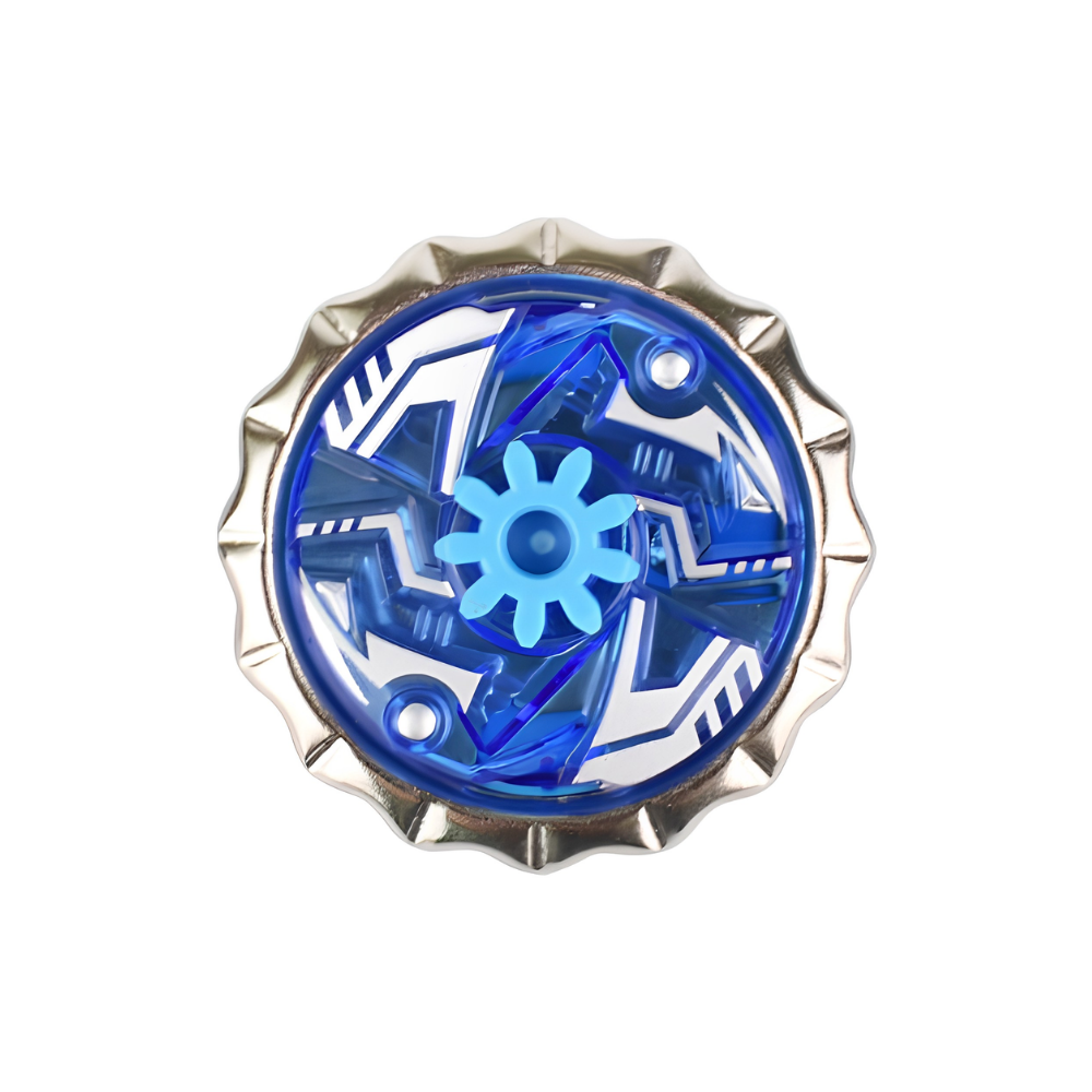 Pião Zip Zap com Luz e Lançador DM Toys