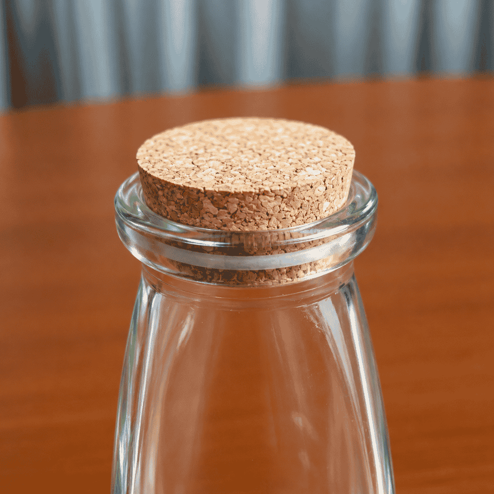 Pote de Vidro com Rolha 120ml Coliseu