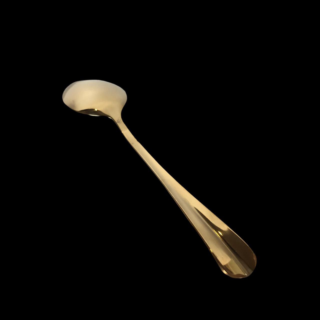 Colheres P/Mesa Inox Positano Dourado Coliseu