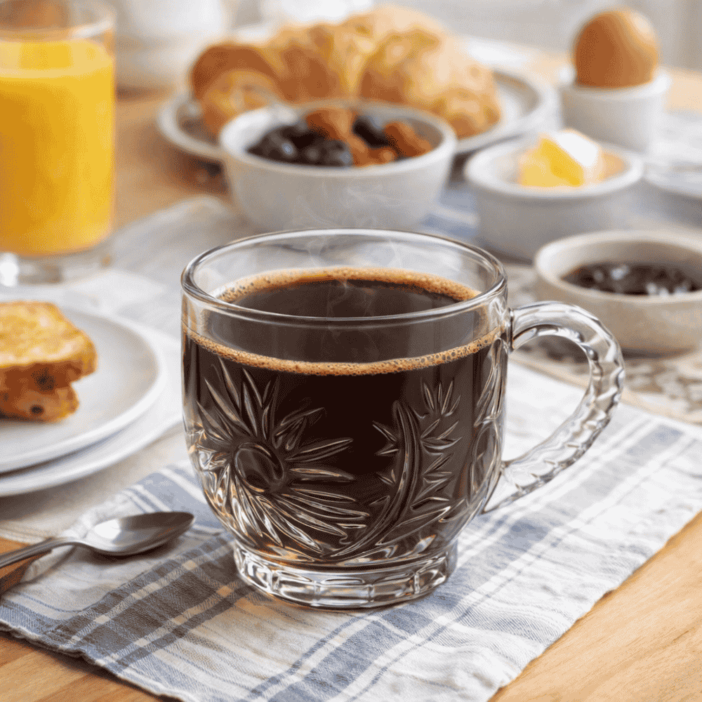 Xícara Em Vidro 210 Ml Chazak