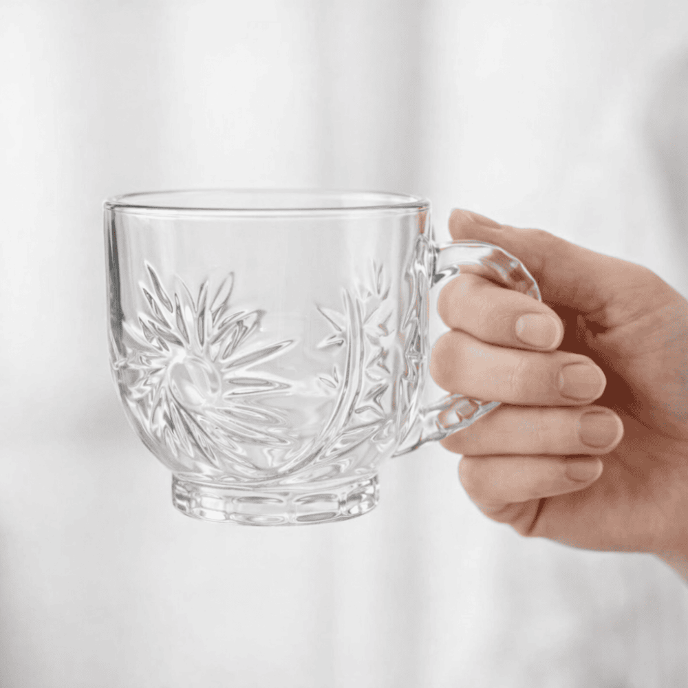 Xícara Em Vidro 210 Ml Chazak