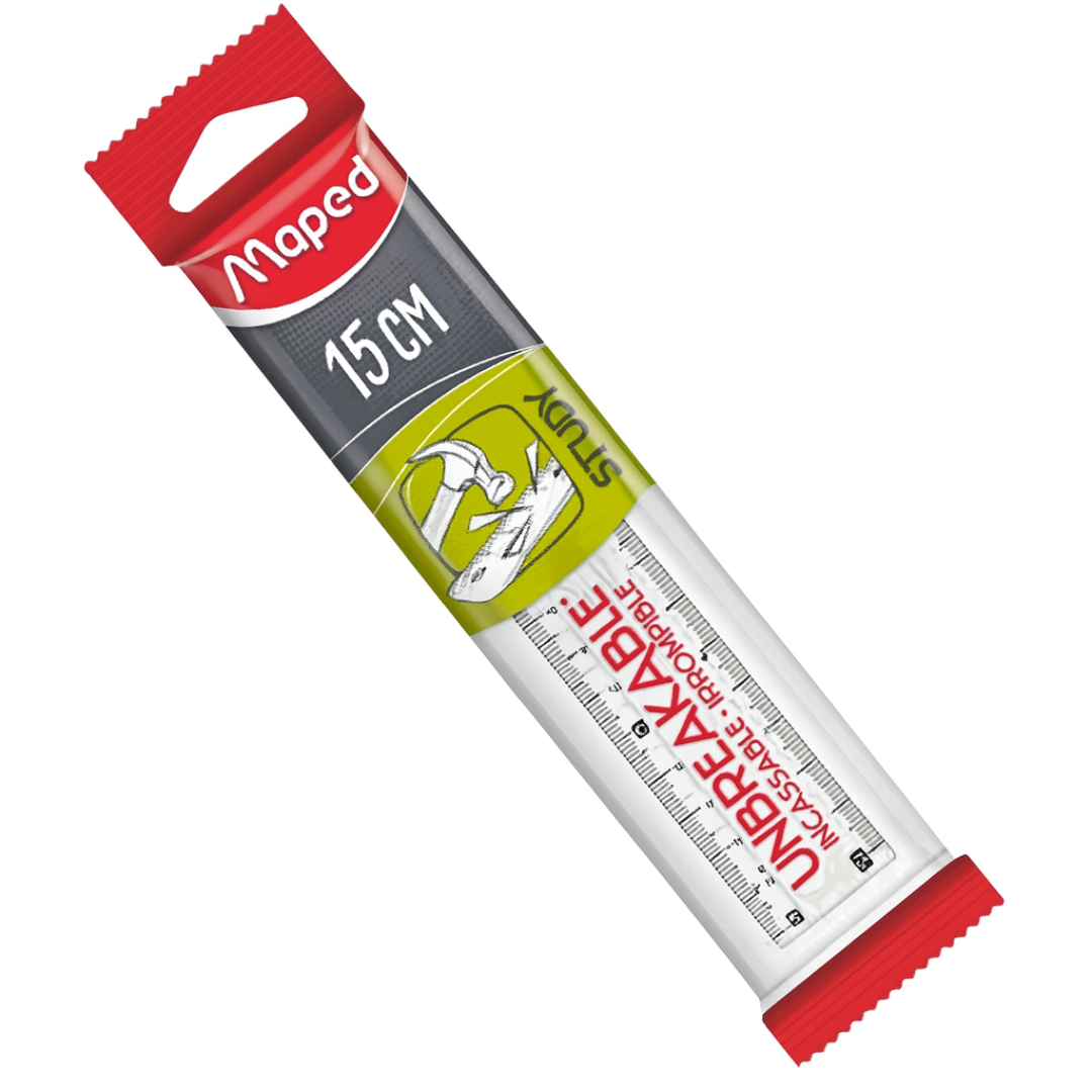 Regua 15Cm Inquebravel Maped