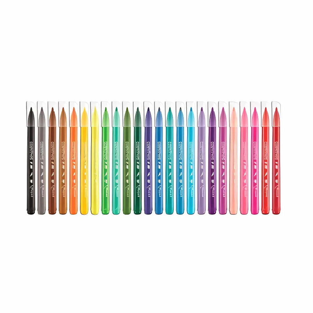 Caneta Hidrografica Colorpeps Ocean Polvo Maped 24 Cores