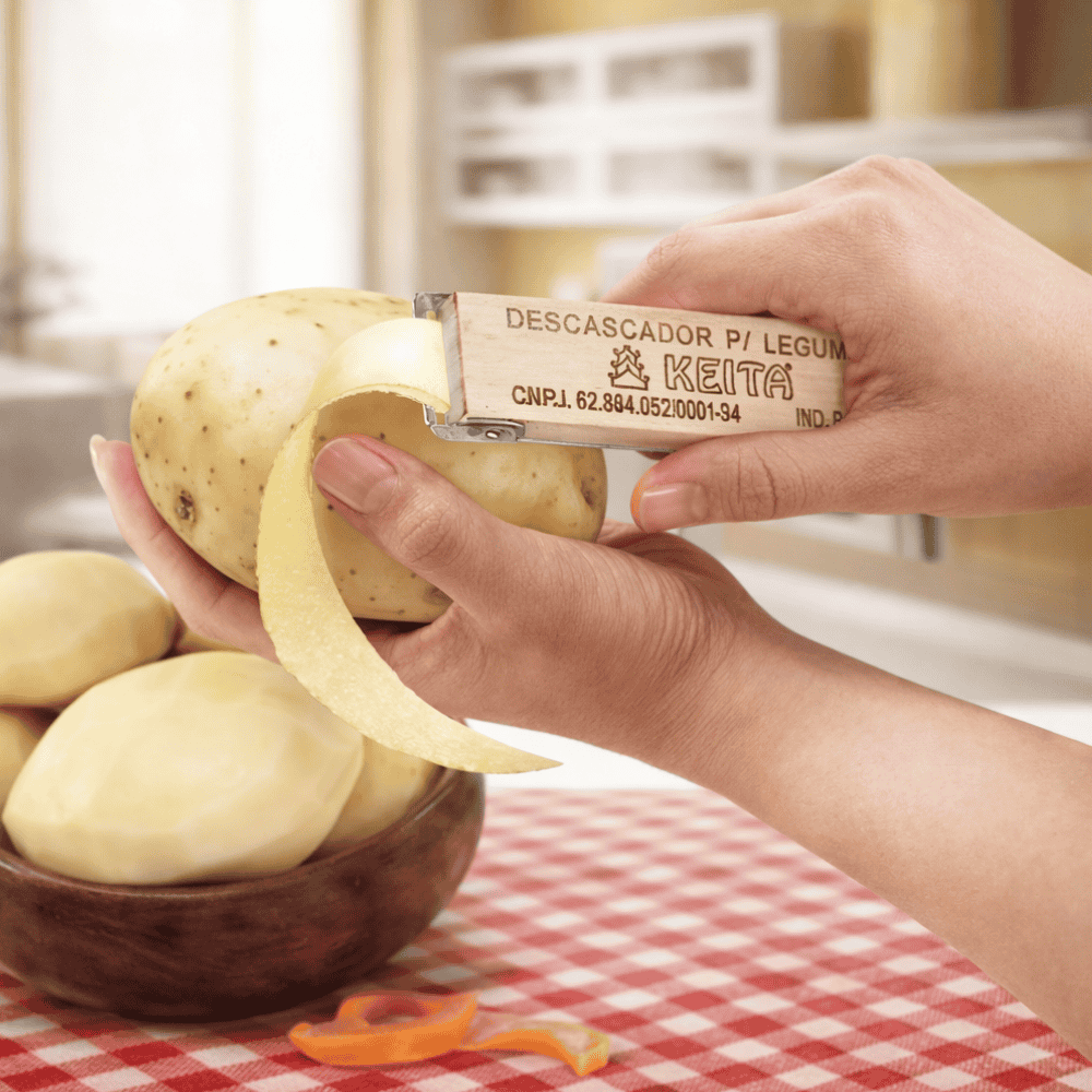 Descascador para Legumes Madeira Pop Keita