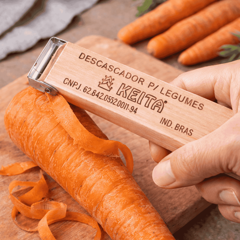Descascador para Legumes Madeira Pop Keita