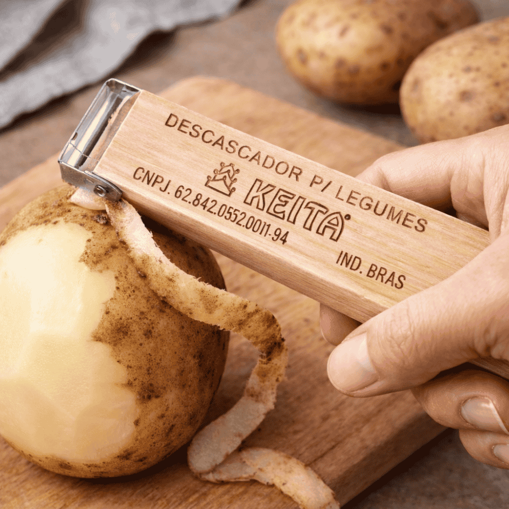 Descascador para Legumes Madeira Pop Keita