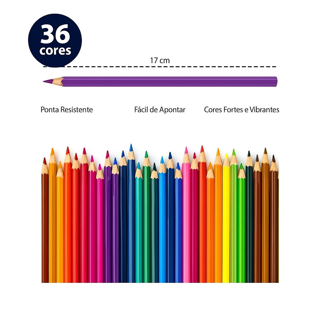 Ecolapis Cor Mult C/36 Sp Faber Castell