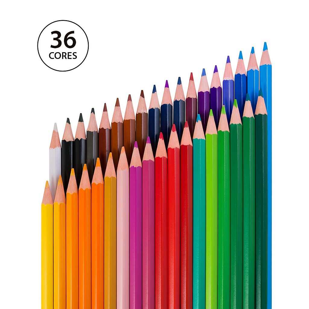 Ecolapis Cor Mult C/36 Sp Faber Castell