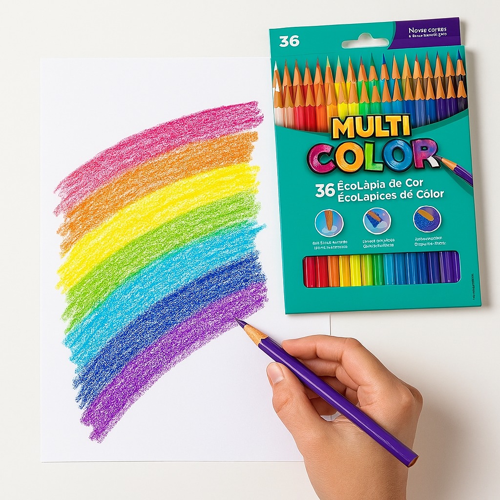 Ecolapis Cor Mult C/36 Sp Faber Castell