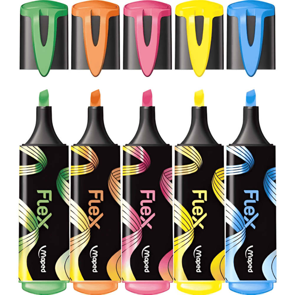 Marca-Texto Fluopeps Flex Maped