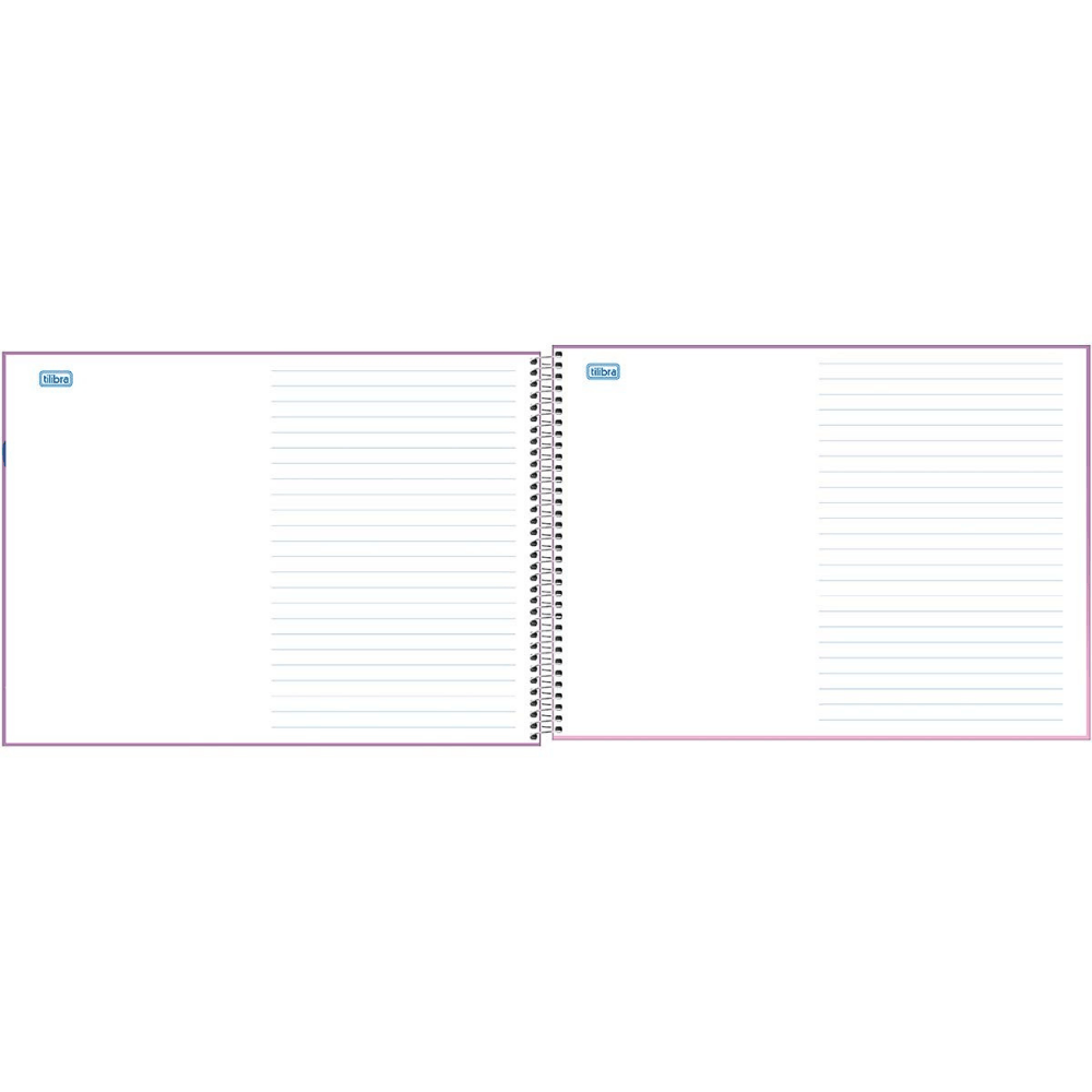 Caderno Espiral Universitário Meia Pauta Tilibra