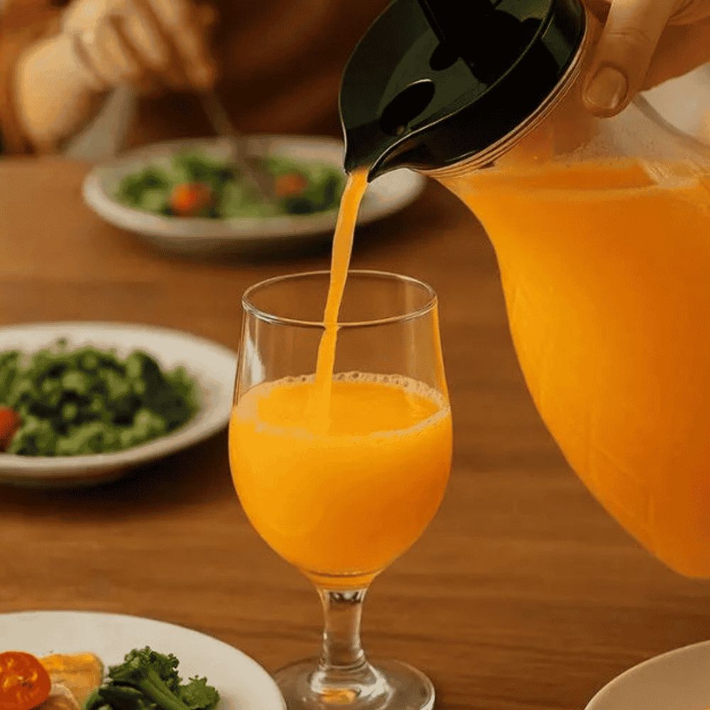 Garrafa Cristal 1200ml Tampa Preta Igaratiba