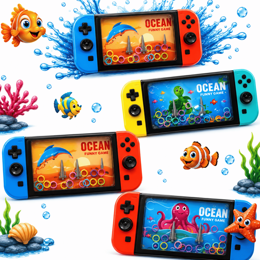 Jogo Acqua Pega Argola ArkToys