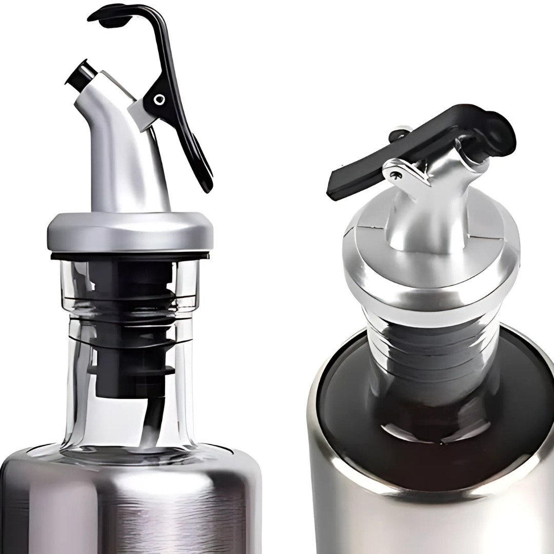 Porta Azeite/Vinagre Em Vidro 200Ml Chazak