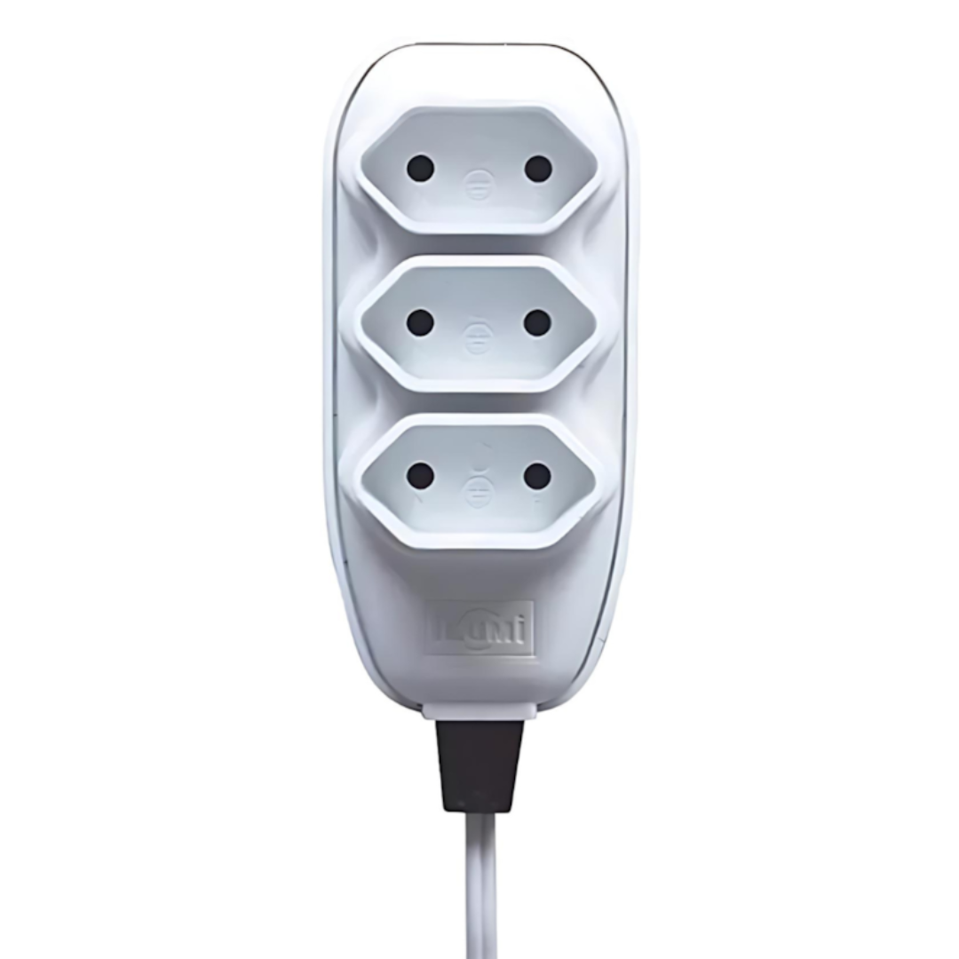 Extensão Compacta Com Cordão Paralelo 10M Ilumi