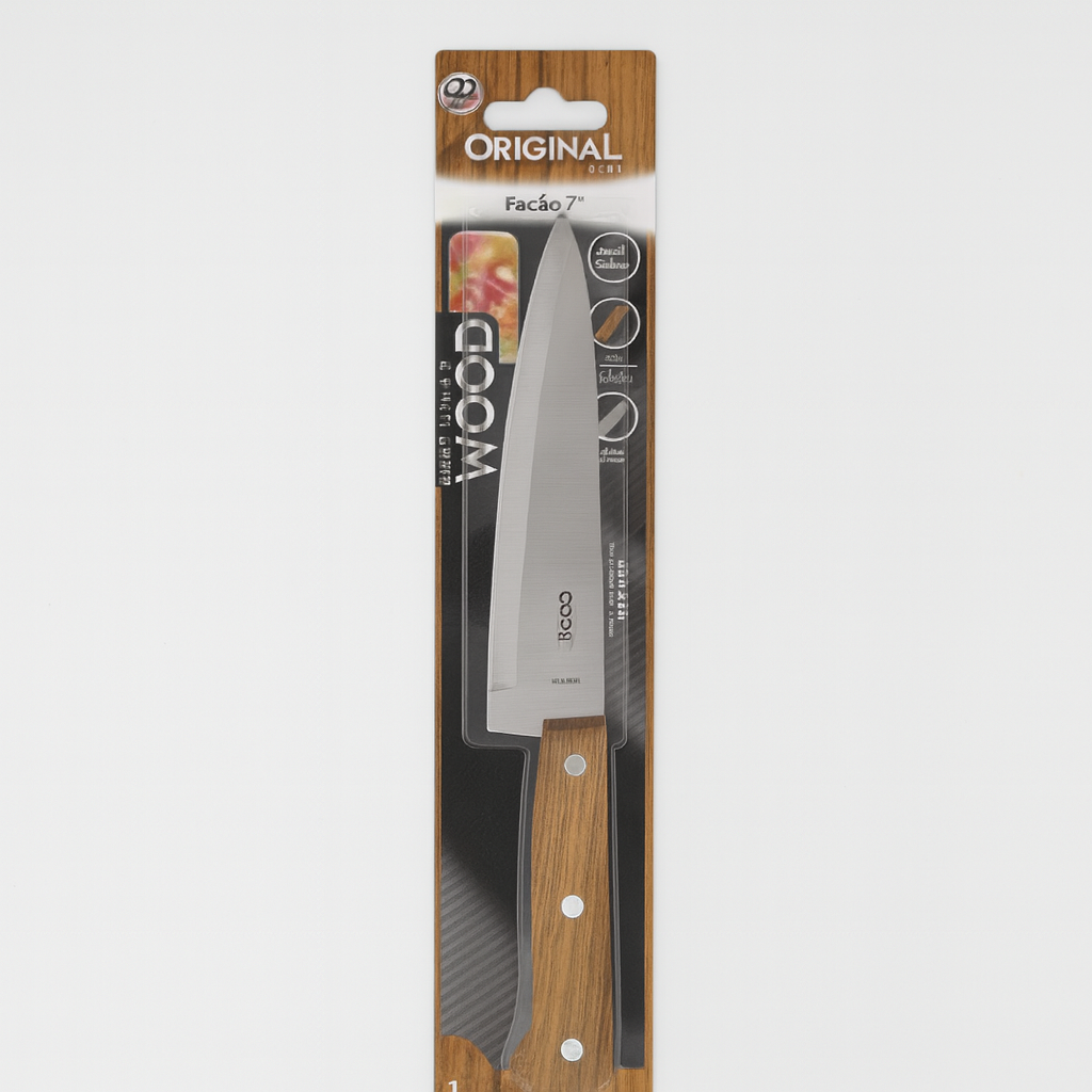 Faca 7 Wood Design Original Line