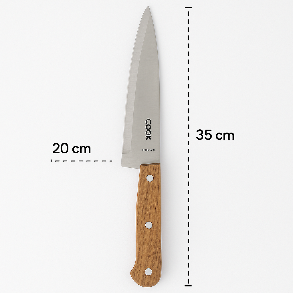 Faca 7 Wood Design Original Line