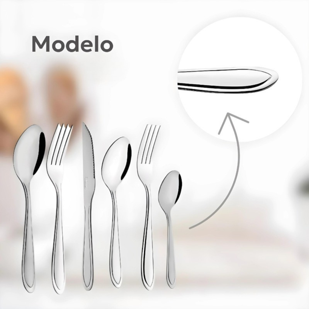 Faca De Churrasco Inteirico 21Cm