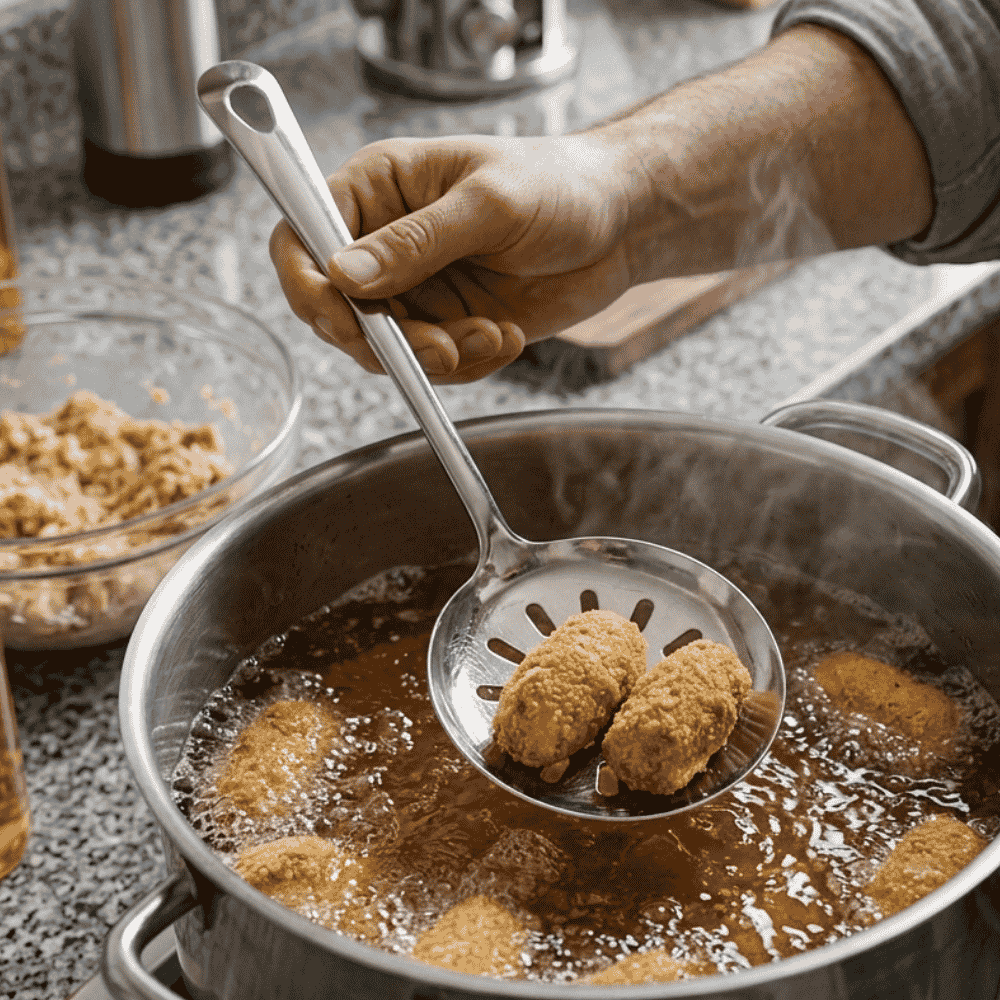 Escumadeira de Inox 25cm Chazak