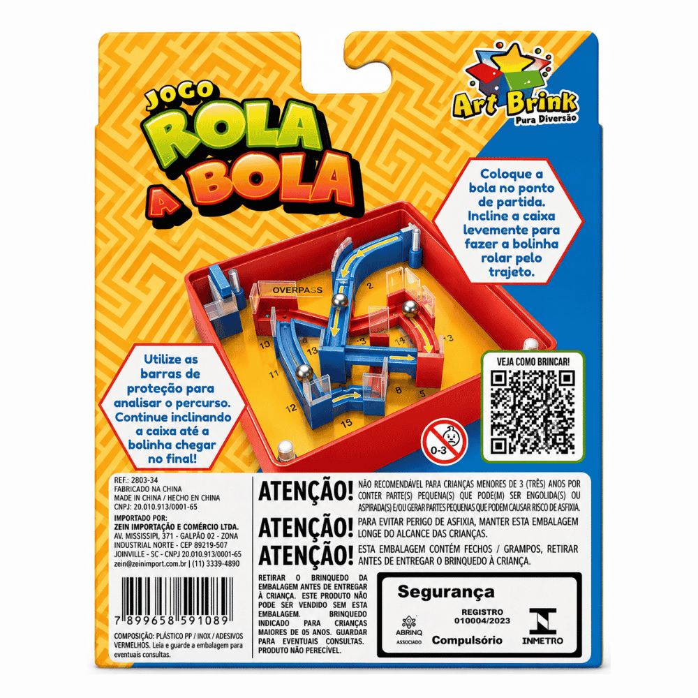 Jogo Rola Bola Genius Zein