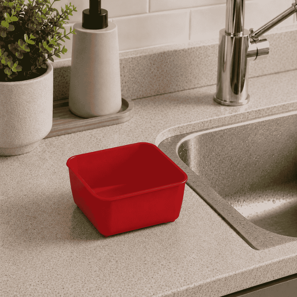 Multiuso Quadrado 500ml Vermelho UZ