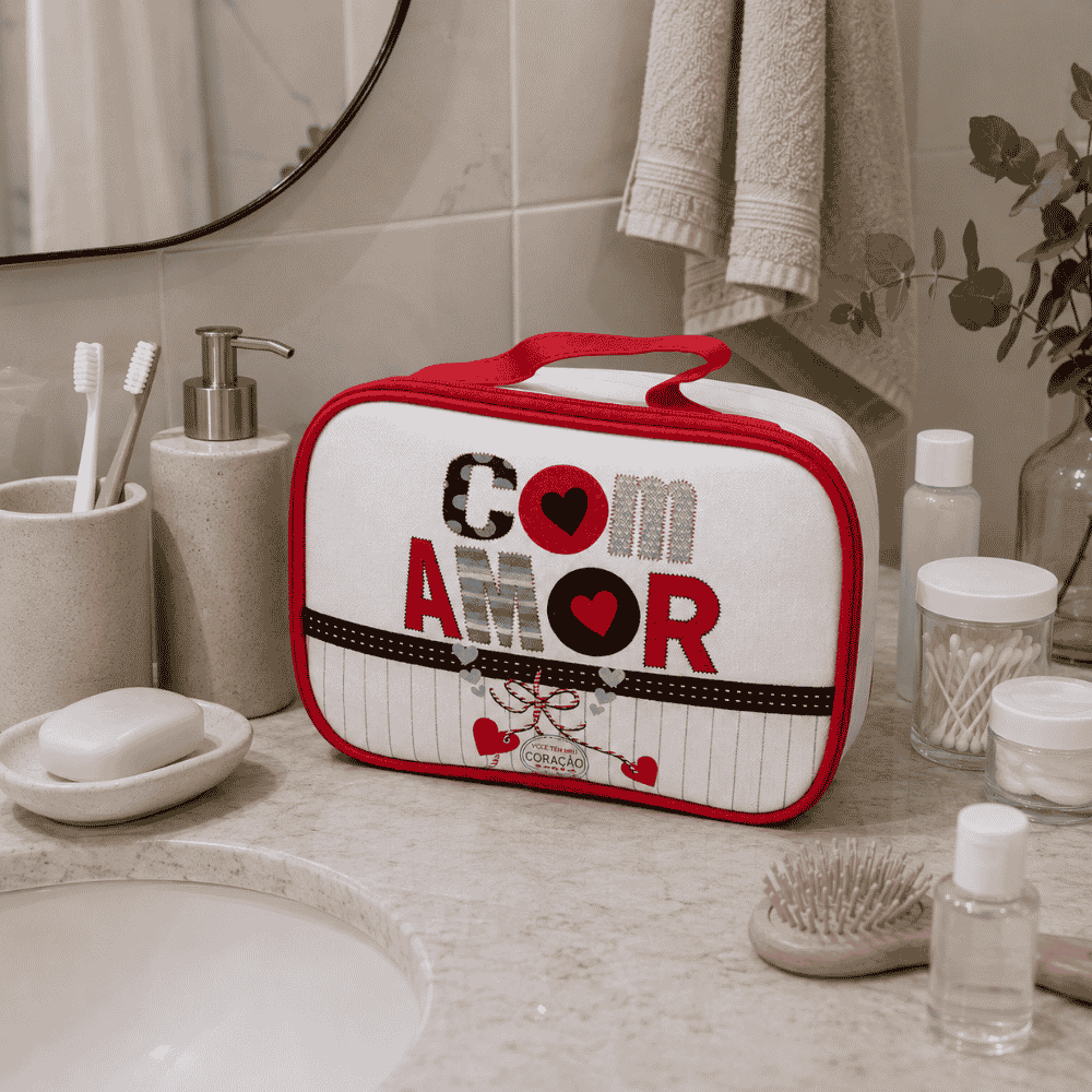 Necessaire em PVC Namorados Amigold