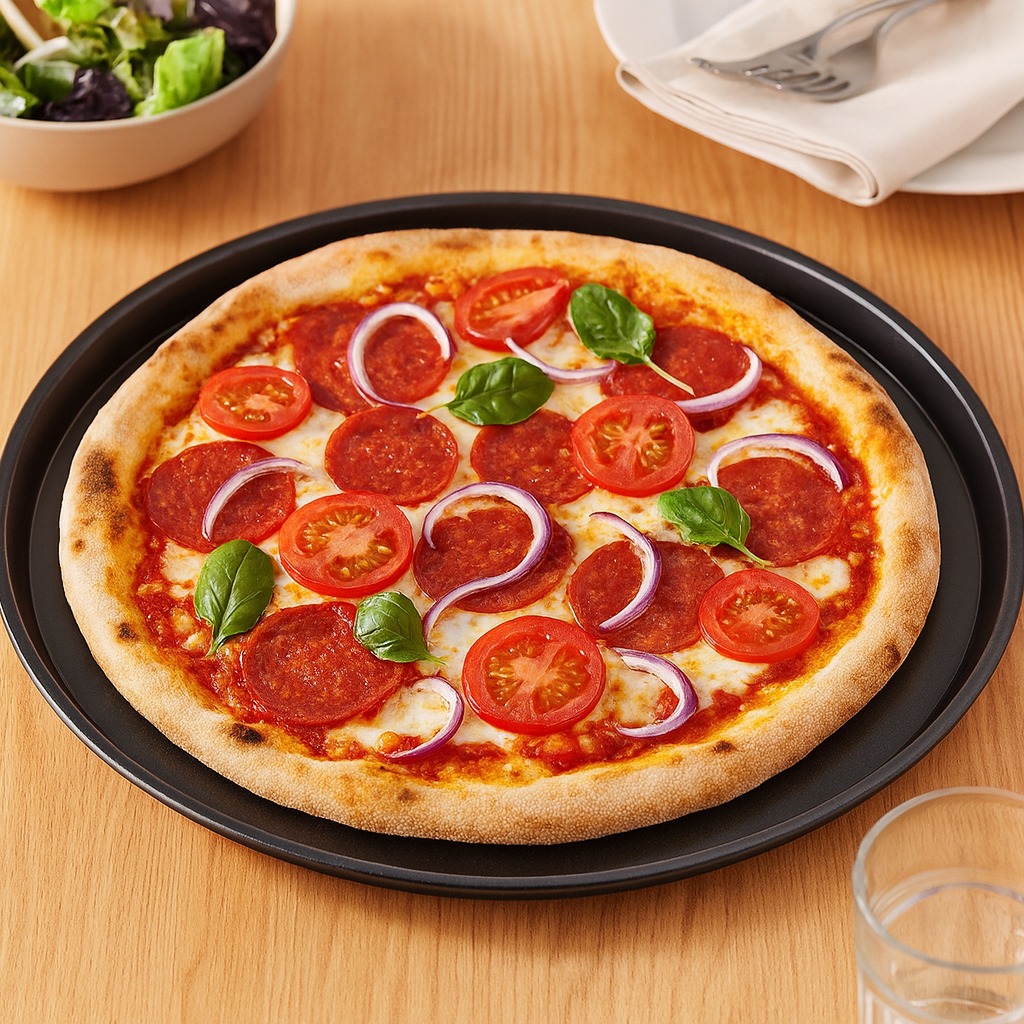 Forma de Pizza Nº 3 Antiaderente de Alumínio Marcolar