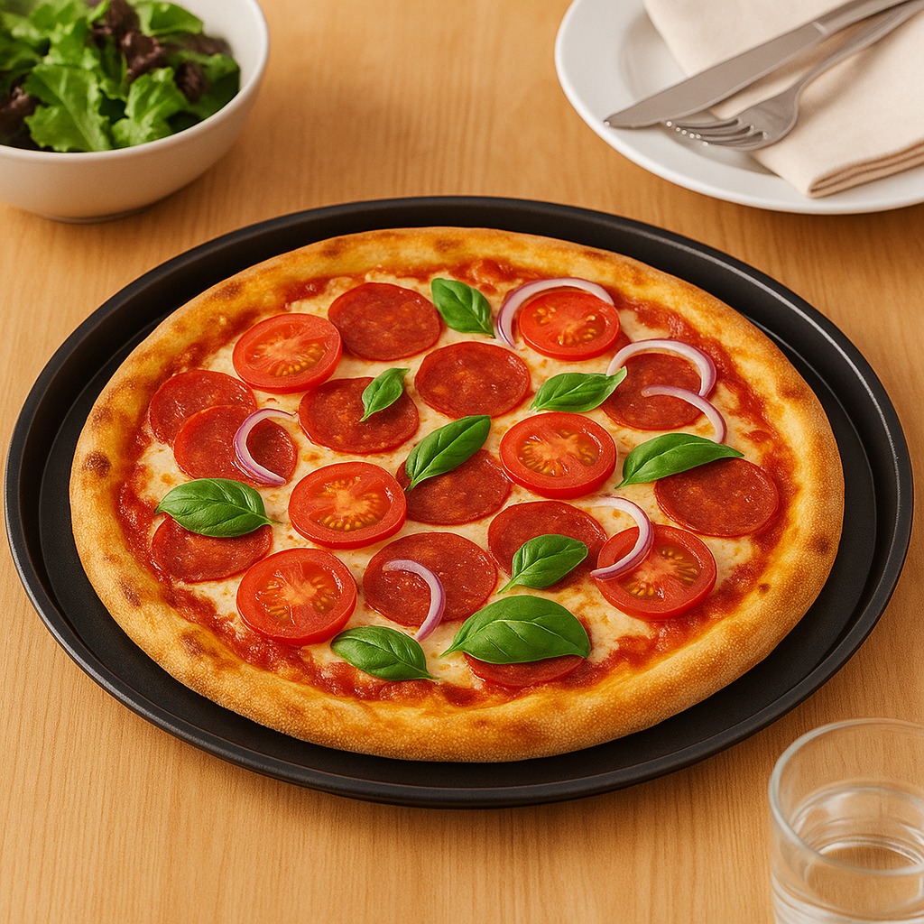 Forma de Pizza Nº 3 Antiaderente de Alumínio Marcolar