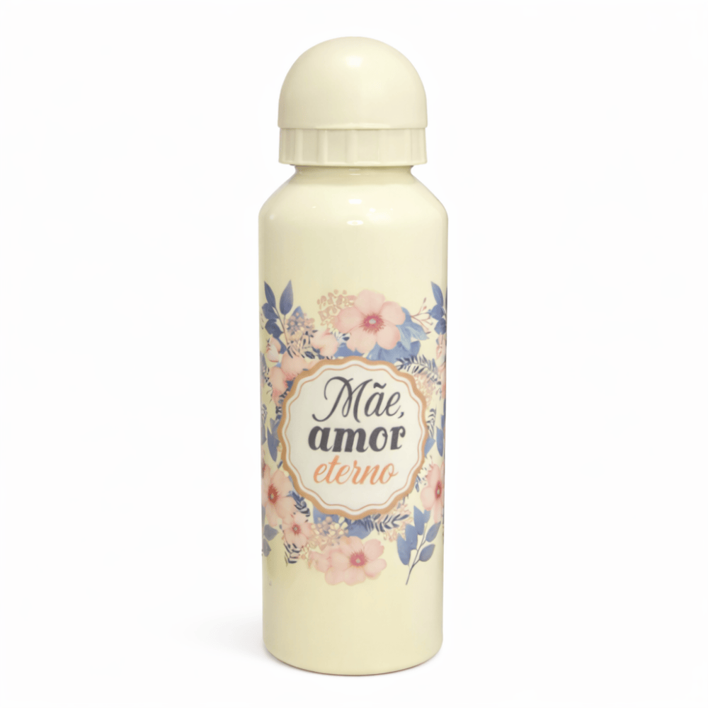 Garrafa de Alumínio 500ml Mãe Interponte