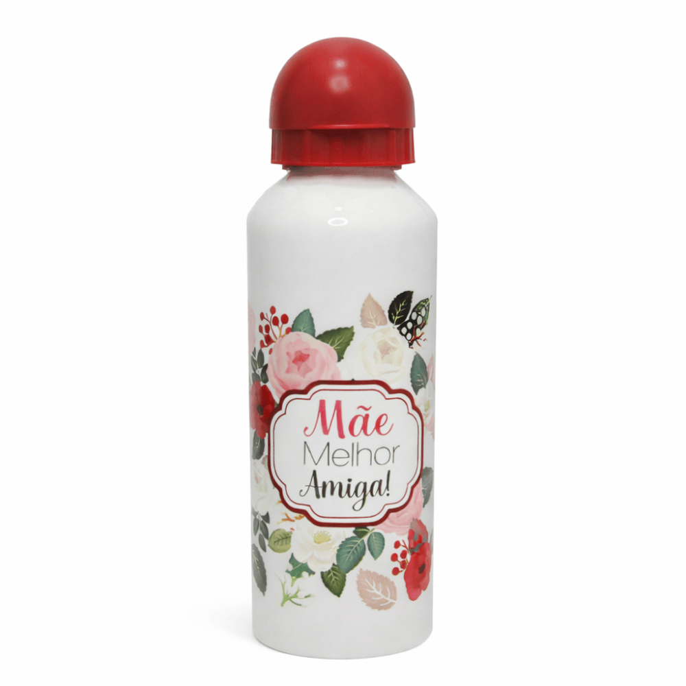 Garrafa de Alumínio 500ml Mãe Interponte