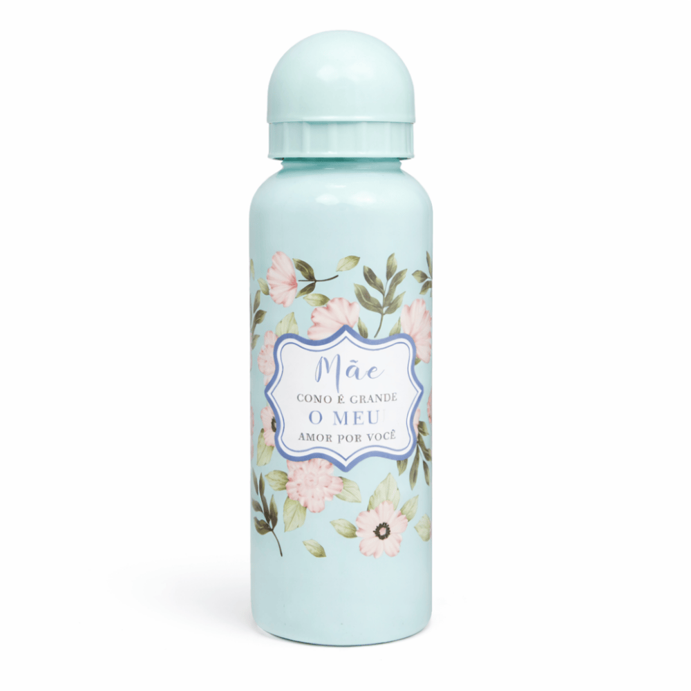 Garrafa de Alumínio 500ml Mãe Interponte
