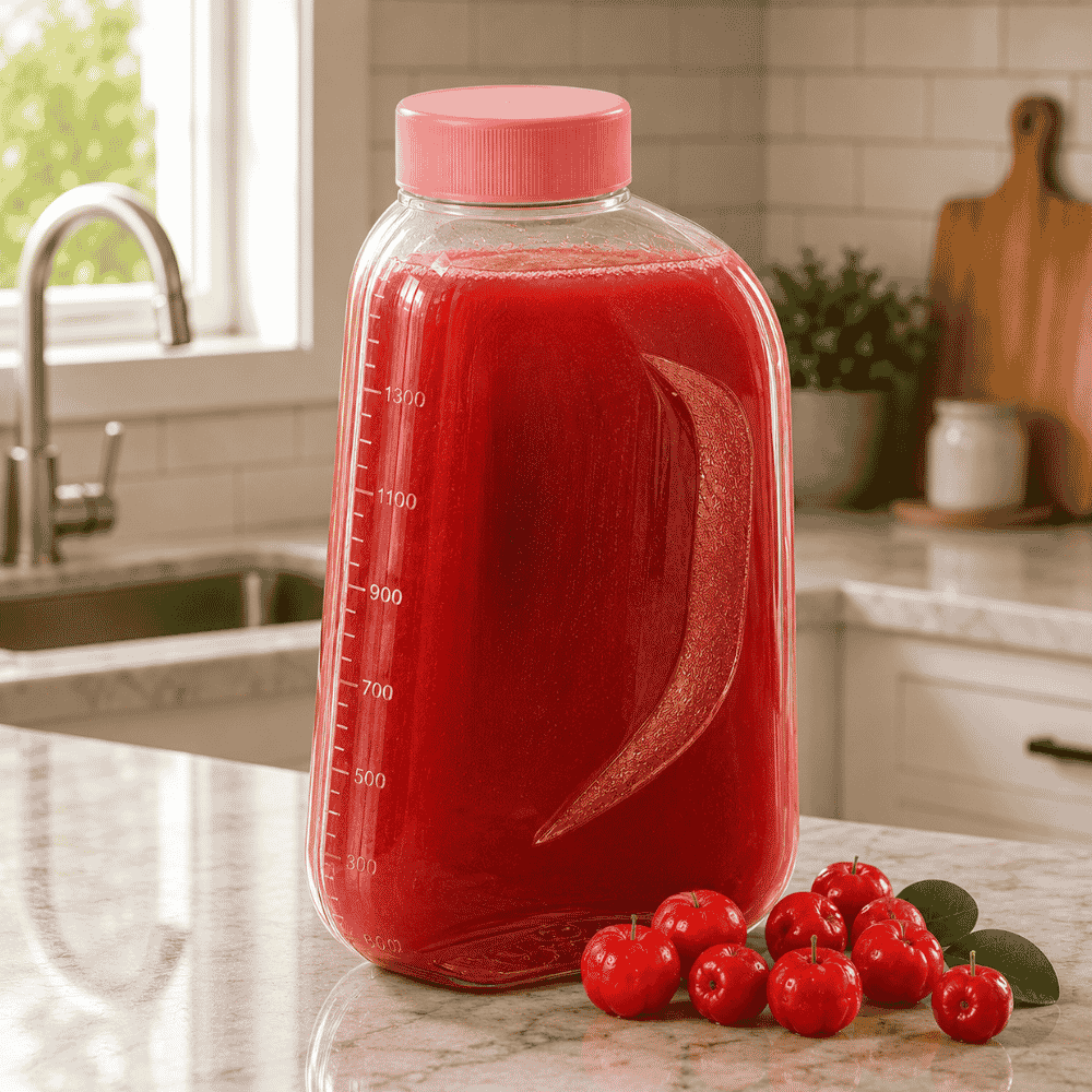 Frasco Oval Safira 1500ml Igaratiba