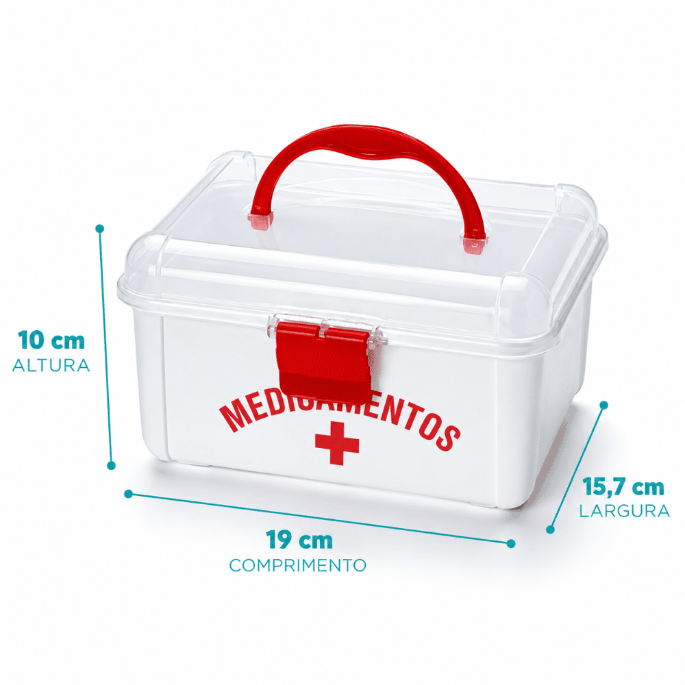 Frasqueira para Medicamentos Pequena Nitron