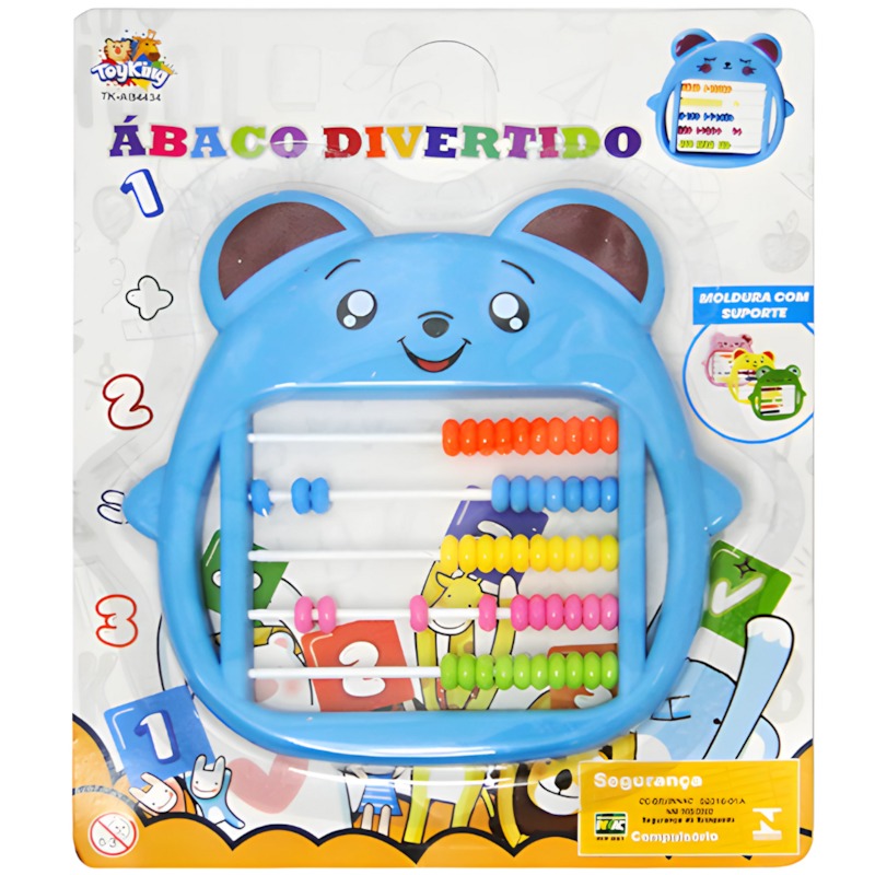 Brinquedo Abaco De Plastico Mohnish